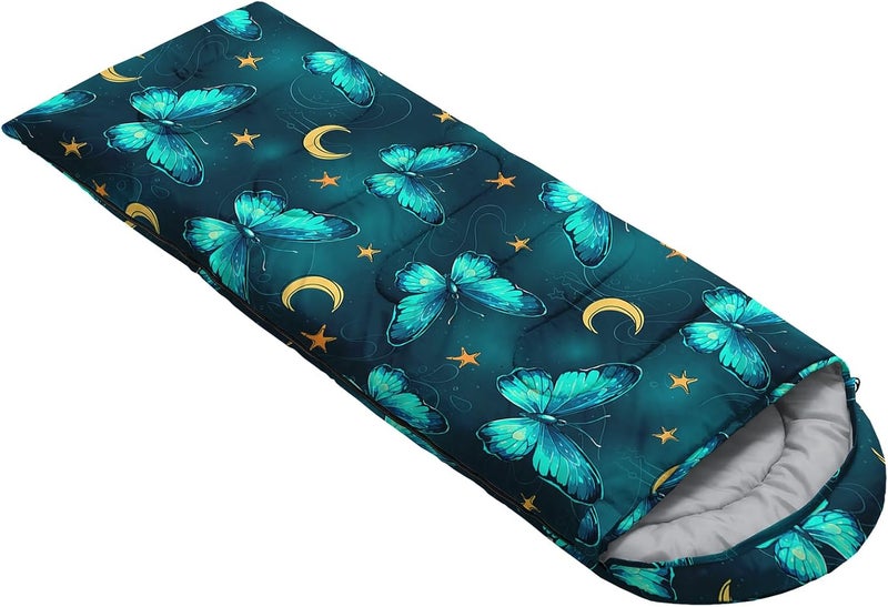 QOOMO Camping Sleeping Bags,3 Season Warm & Cool Weather,Lightweight,Waterproof Sleeping Bags for Adults & Kids,Traveling,and Outdoors - Image 2